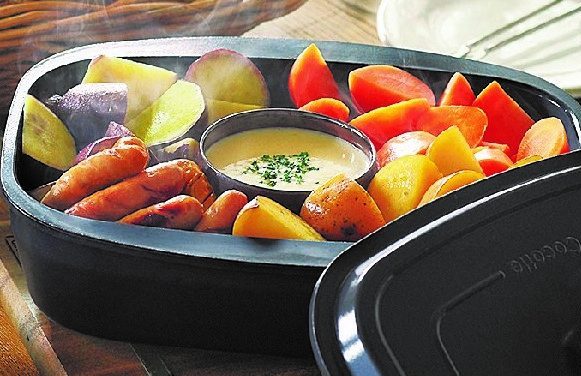 烤鱼炉与灶具联动:同时烹饪的三类功能:平盘、深盘与带盖烤盘 8