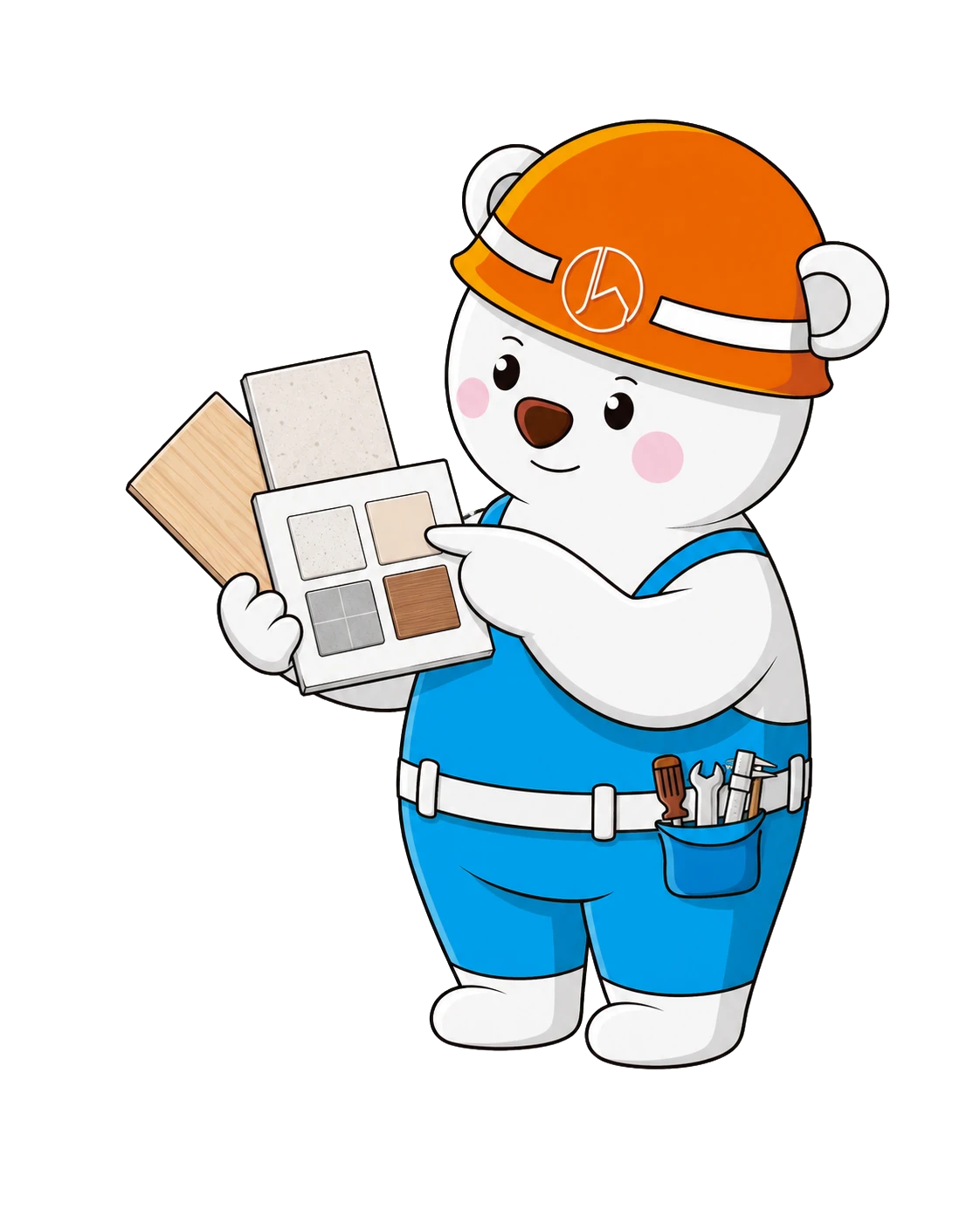 匠恒小熊展示住宅材料样本