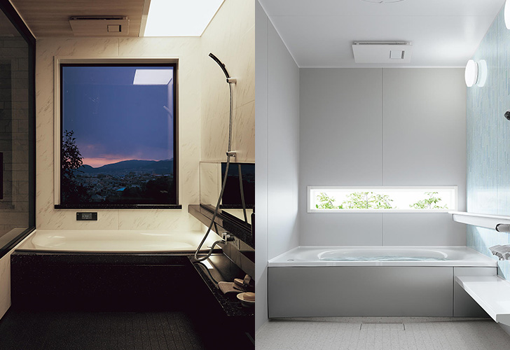 Panasonic 浴室线性照明与墙面