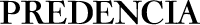 PREDENCIA 系列标识